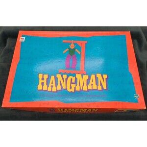 1999 Milton Bradley Hangman Board Game New In Open Box 100% Complete